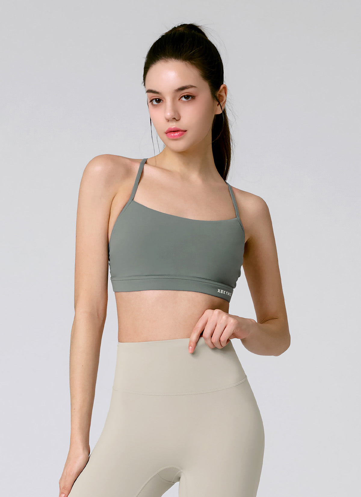 Comfort Up Cross Back Bra Tops for Women - Seamless Yoga Sports Bras with Adjustable Straps - Perfect for Workouts, Running, Yoga & Lounge Wear