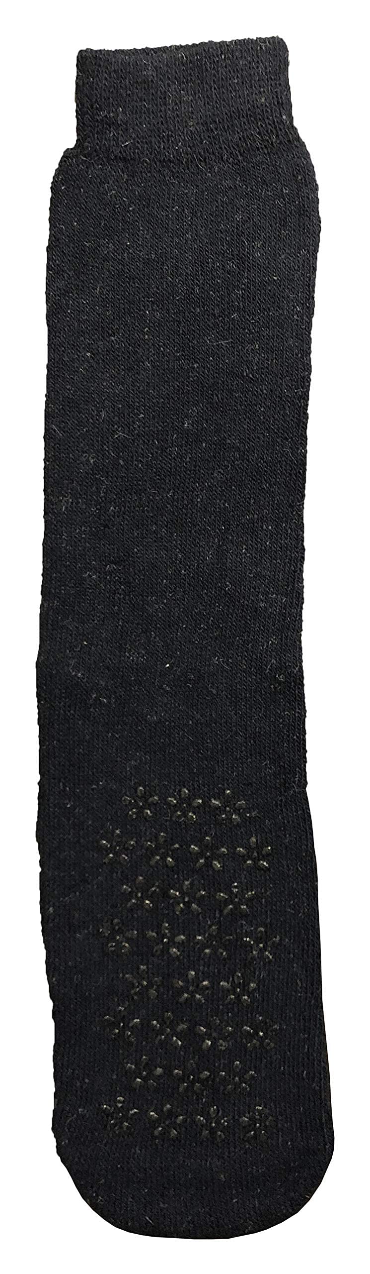 60 Pairs Bulk Wholesale Unisex Cotton Crew & Ankle Socks - Non-Slip Gripper Bottom Thermal Socks for Men & Women | Perfect for Sports, Gym, Running & Everyday Wear