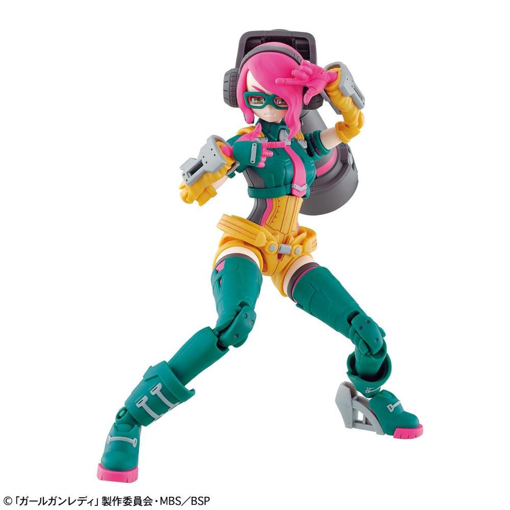 Bandai Girl Gun Lady Commander Bianca Model Kit - Anime Action Figure for Collectors & Hobbyists - Perfect for Display, Cosplay & Gifts