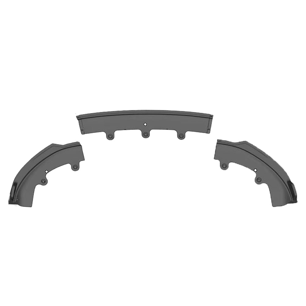 Aero Front Lip Spoiler for Tesla Model Y Juniper (2025+) - No Drip Design & OEM Push Clips | Enhance Style & Aerodynamics for Your EV