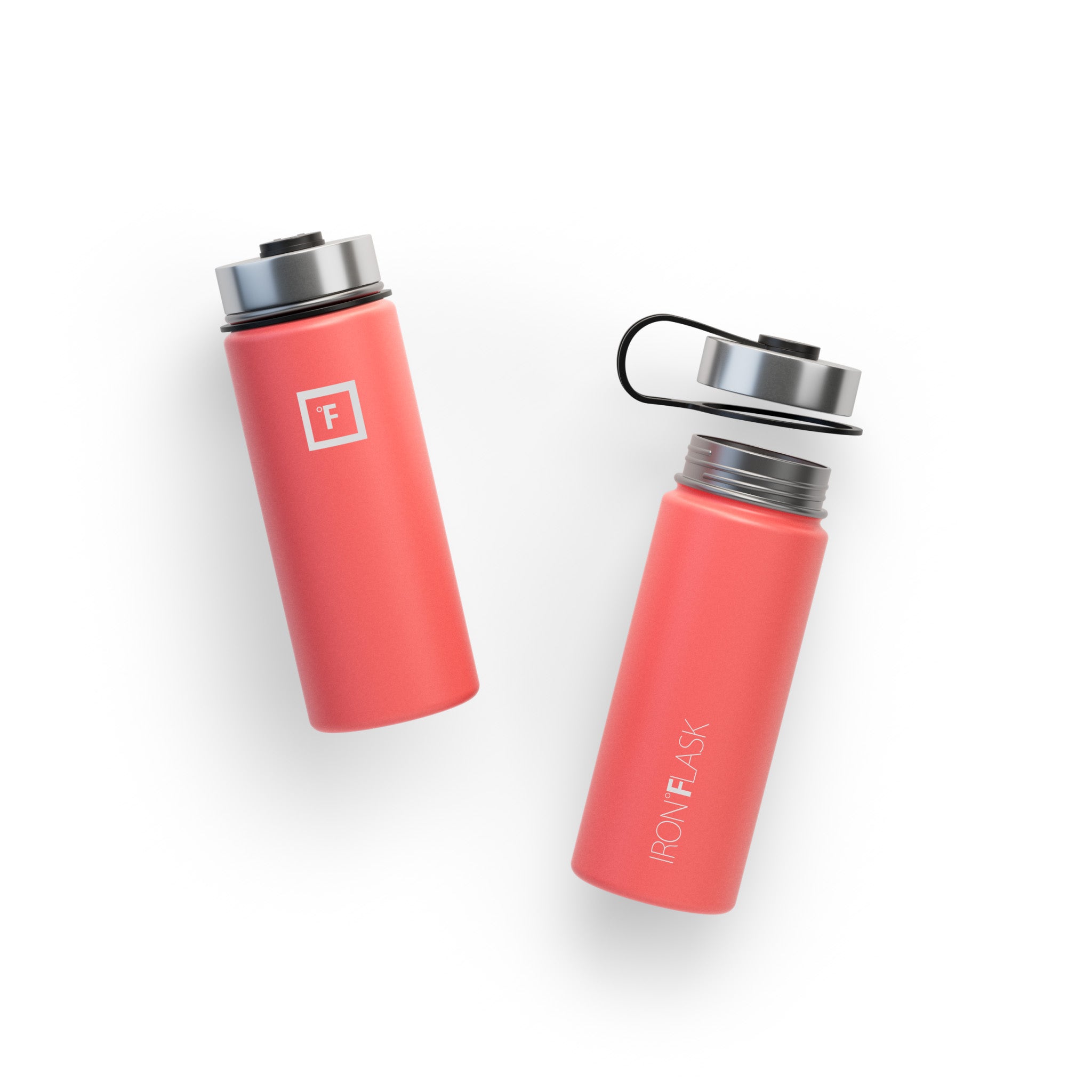 18 Oz Wide Mouth Water Bottle with Straw Lid - Leak Proof & BPA Free - Perfect for Gym, Hiking, Travel & Everyday Hydration