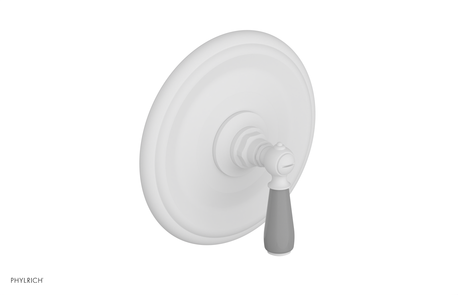 Jamestown Pressure Balance Shower Valve Trim Kit with Grey Accents - 4