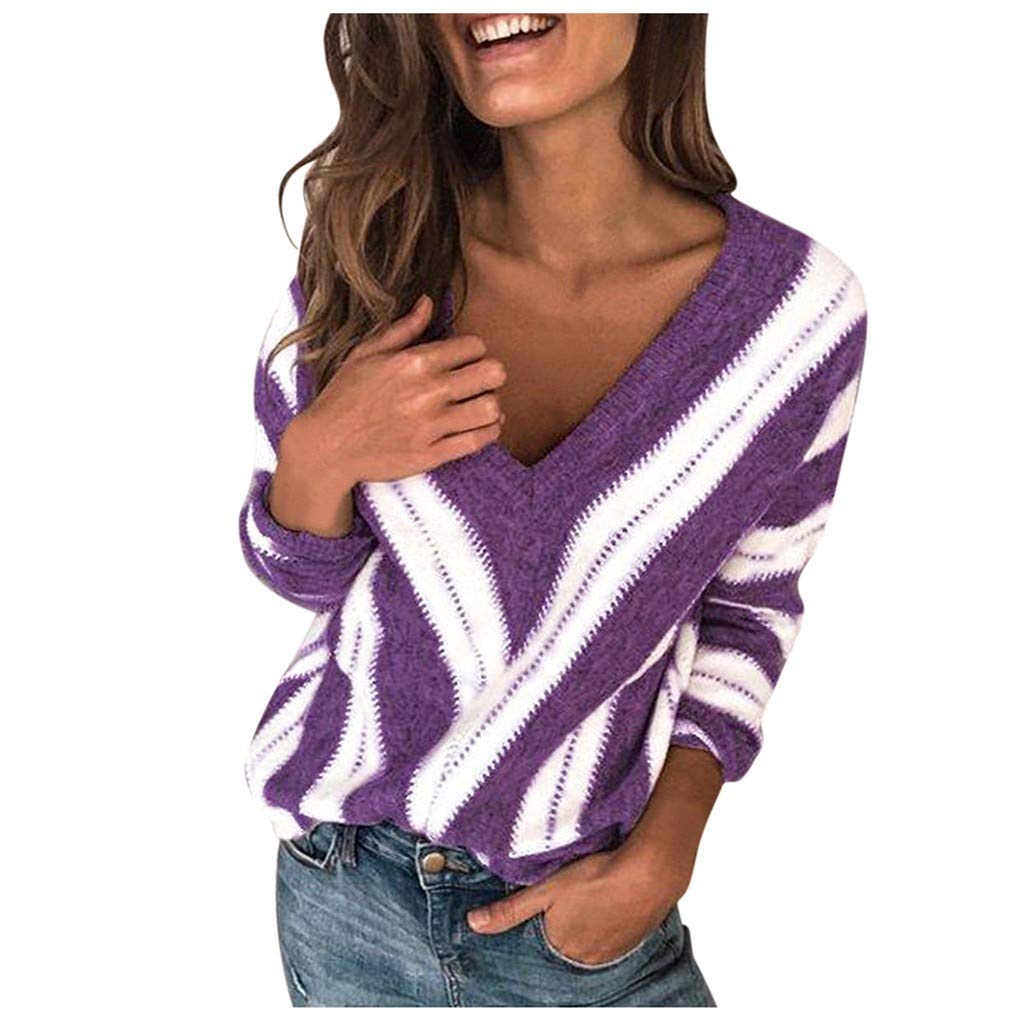 Women's Casual Striped Printed Hoodie Sweatshirt - Long Sleeve Drawstring Pullover Tops for Fall/Winter 2021 | Cozy Loungewear & Streetwear Fashion