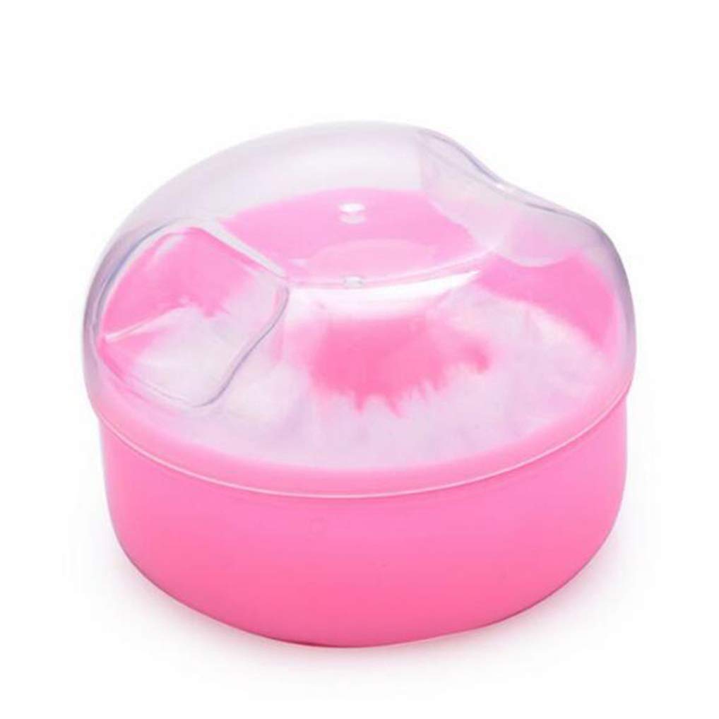 Premium Empty Body Powder Puff Box with Soft Puffs & Sifter - Travel-Friendly Cosmetic Container for Loose Powder, Baby Powder & Makeup - Perfect for Home, Gym Bag & On-the-Go Touch Ups