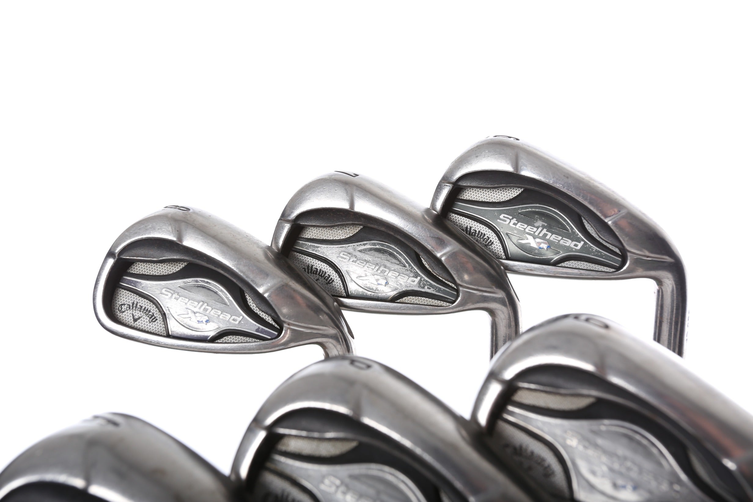 Used Callaway Steelhead XR Combo Iron Set 6-AW Right Handed Regular Flex Golf Clubs for Men - Perfect for Mid-Handicap Players on the Course