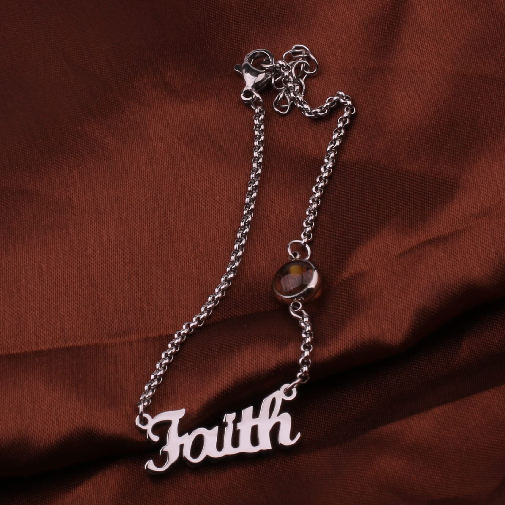 Mustard Seed Faith Necklace - Sterling Silver Christian Jewelry for Women, Inspirational Religious Gift for Baptism, Confirmation & Daily Wear