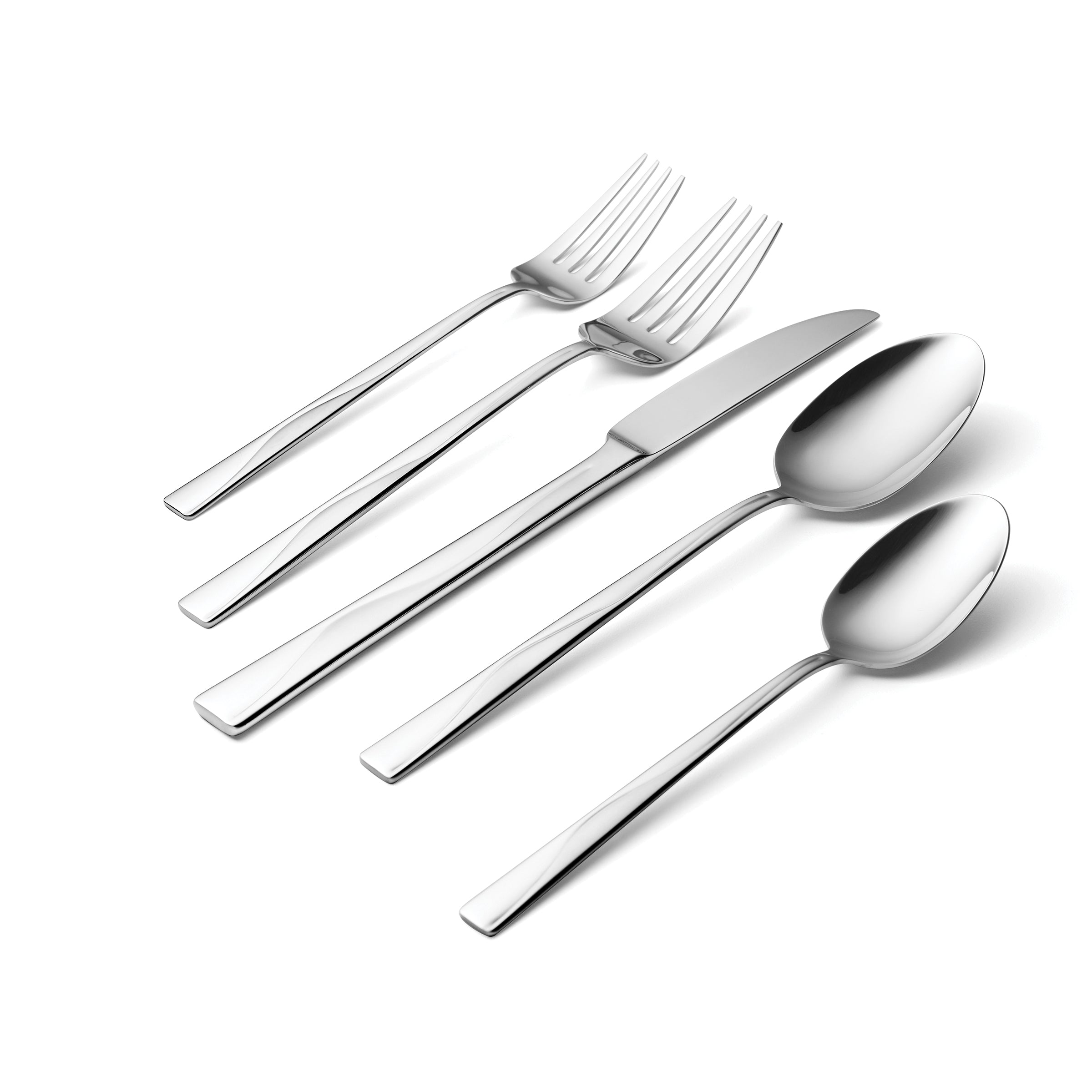 20-Piece Stainless Steel Flatware Set - Elegant Silverware for Dining, Kitchen & Entertaining - Perfect for Restaurants, Weddings & Everyday Use
