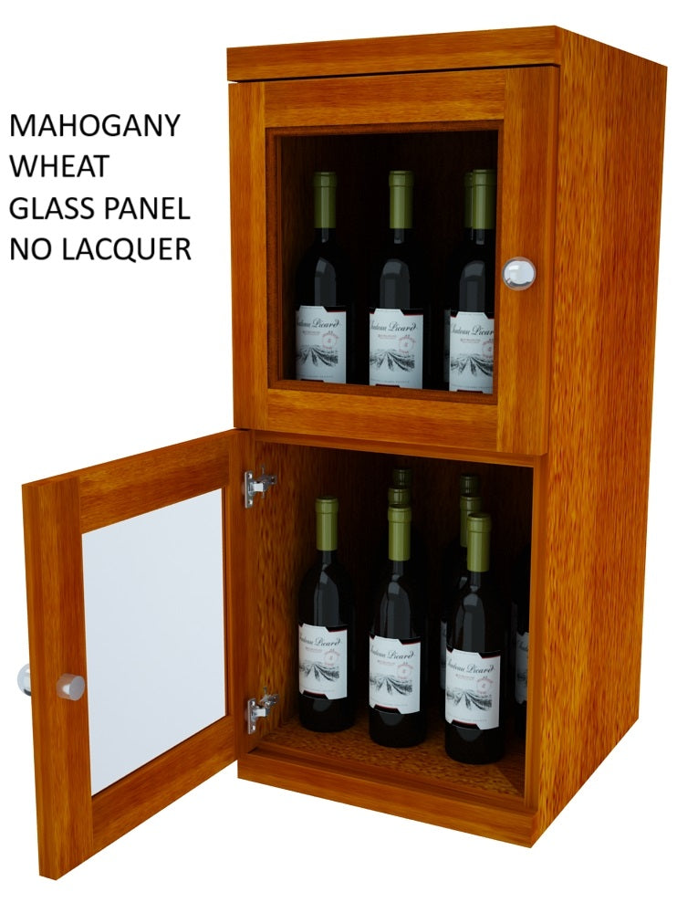 Vinostor Wine Lockers with 2 Locking Bins - 35 5/8