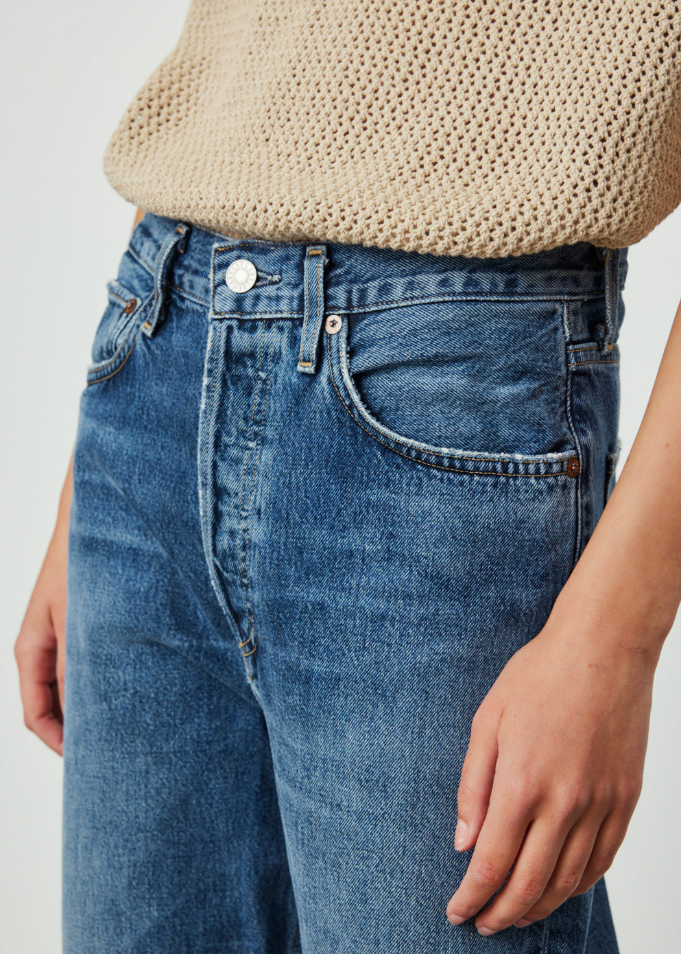 90s Vintage Crop Mid Rise Loose Straight Jeans for Women | Retro High Waisted Distressed Denim Pants | Perfect for Casual Outfits, Streetwear & 90s Fashion Looks
