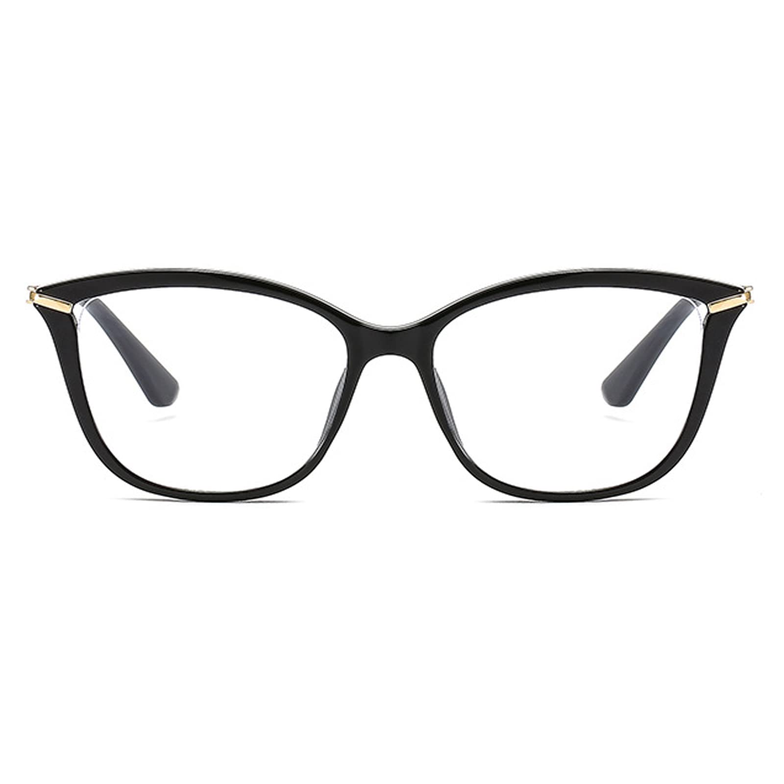 Cat Eye Prescription Glasses for Women - Myopia & Nearsighted Vision Correction - Stylish Retro Frames for Work, Reading & Daily Wear