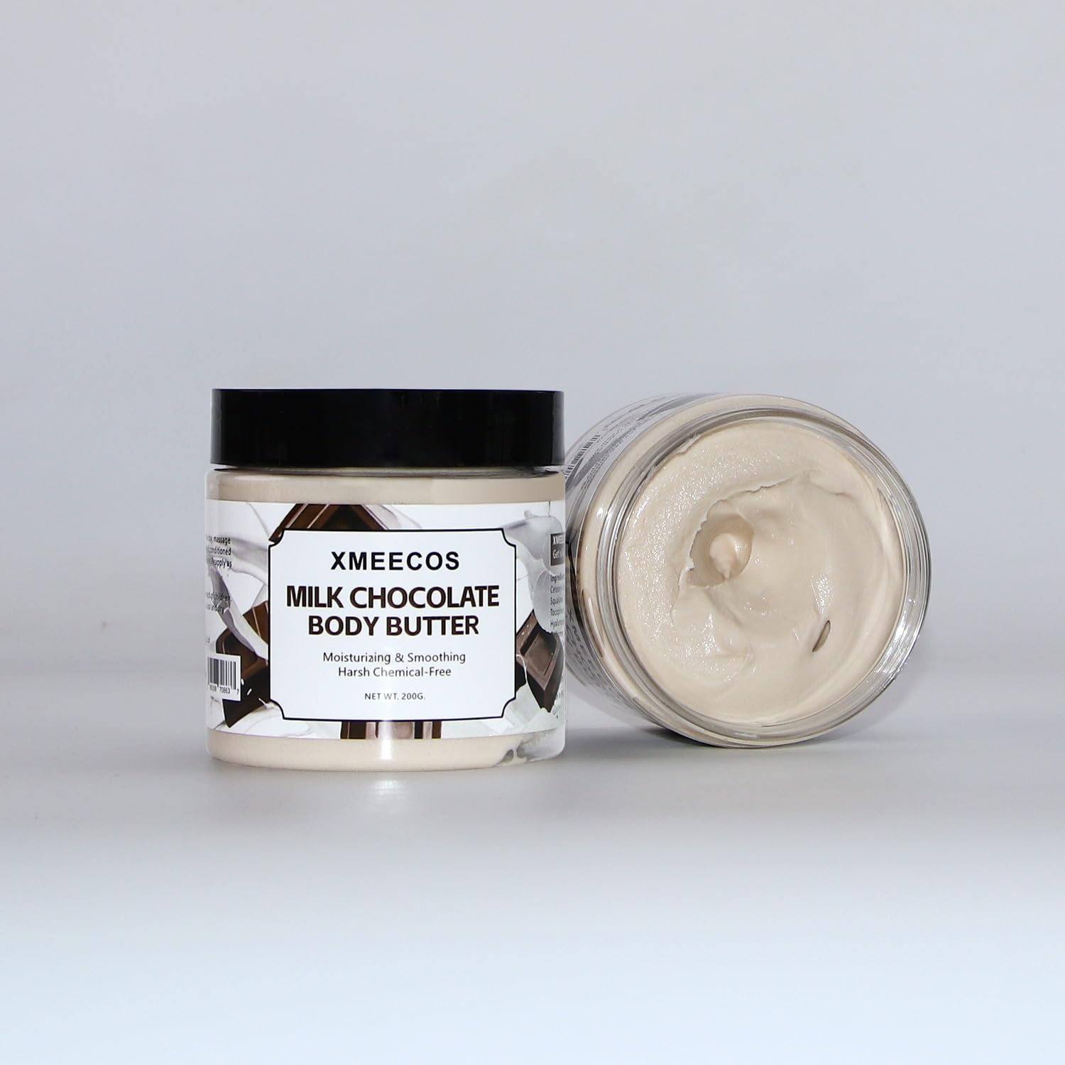 Luxury Body Butter for Dry Skin - Deep Moisturizing & Smoothing Cream - Cruelty-Free & Gentle Formula - Sweet Milk Chocolate Scent - Unisex Skincare for Men & Women - Perfect for Daily Hydration & Relaxation After Shower/Bath