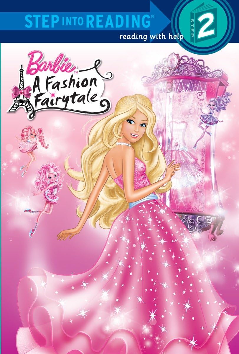 Barbie: A Fashion Fairytale - Step into Reading Book for Kids | Perfect for Bedtime Stories & Early Reading Practice