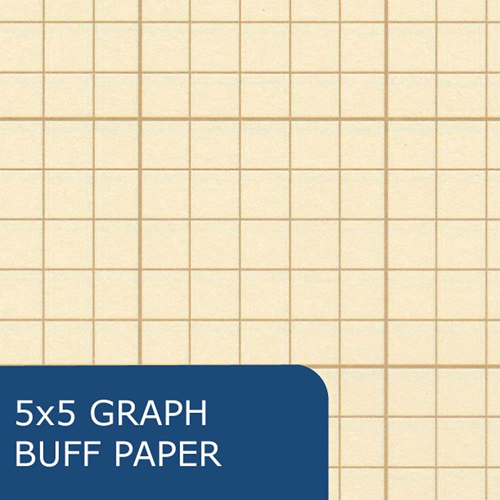 Roaring Spring Engineering Computation Notepads - Case of 24, 8.5x11 Inches, 80 Sheets per Pad, 20# Heavyweight Buff Paper, Made in USA - Perfect for Architects, Engineers & Students Calculations