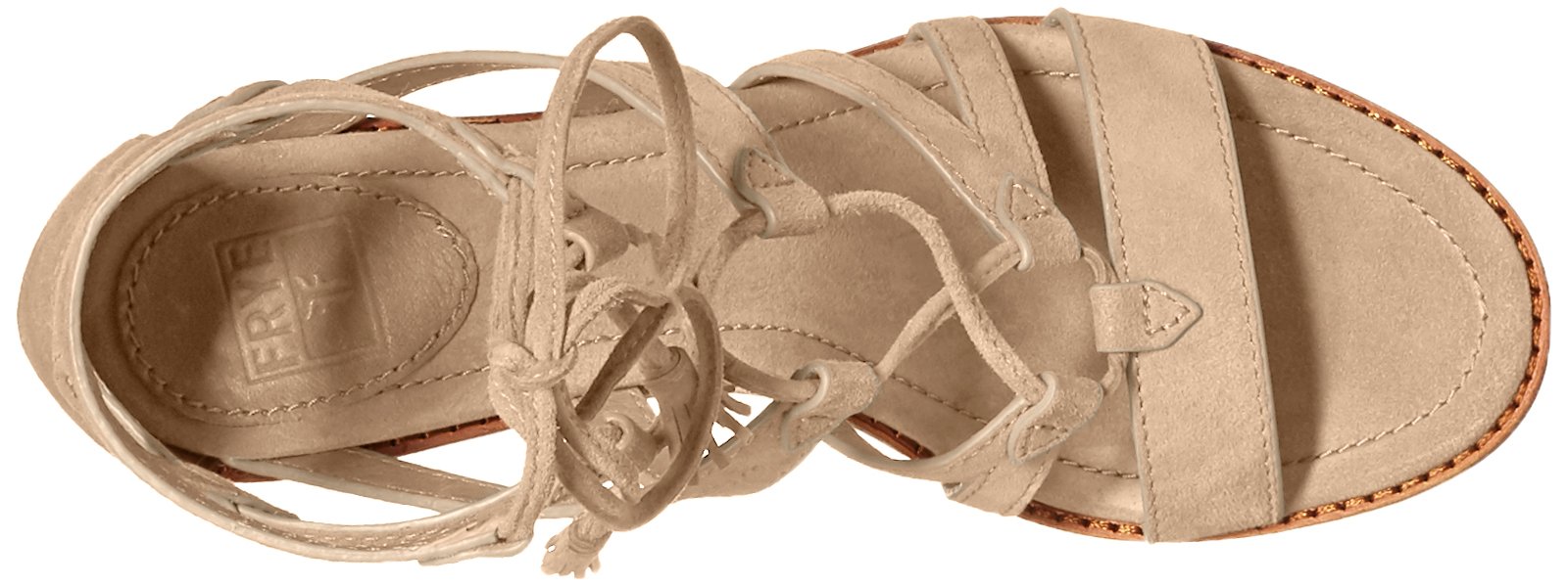 FRYE Women's Brielle Gladiator Dress Sandals - Stylish Leather Strappy Summer Sandals for Women | Perfect for Beach, Vacation & Casual Outfits
