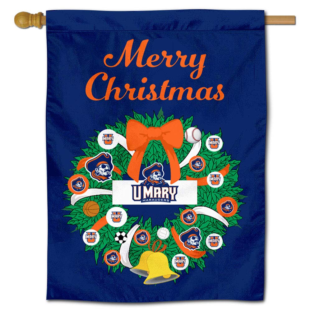 Mary Marauders Happy Holidays Christmas Banner Flag - Festive Decoration for Home, Office & Outdoor Celebrations