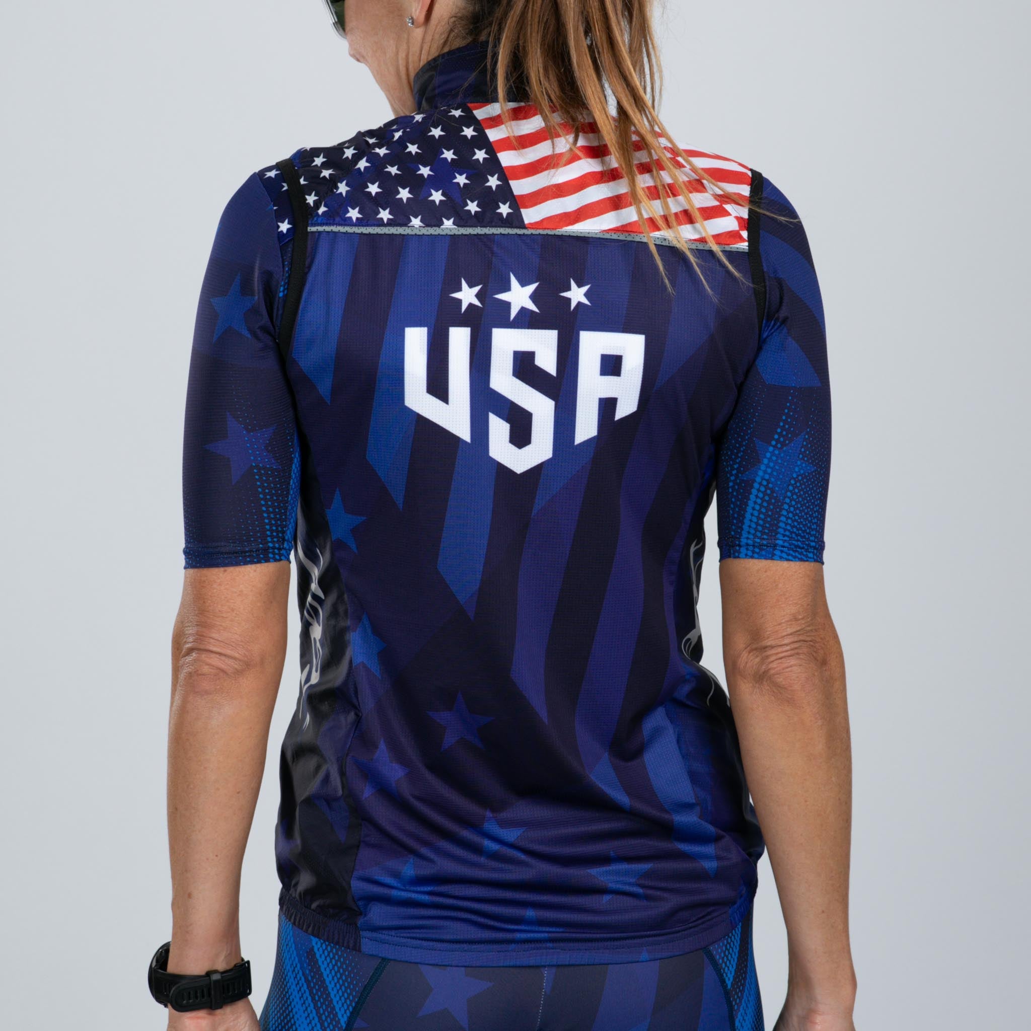 Women's Lightweight Cycling Vest - Breathable & Reflective for Safety | Perfect for Road Biking, Running & Outdoor Activities