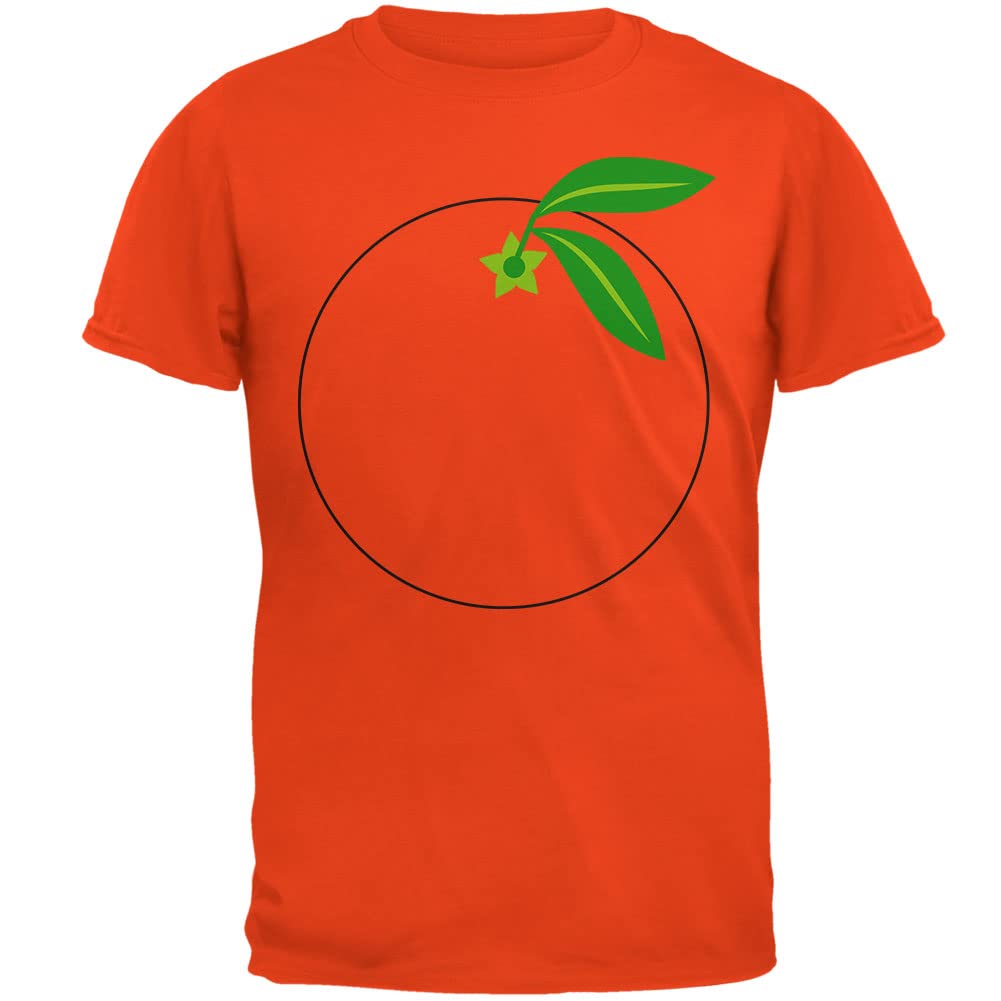 Old Glory Halloween Fruit Orange Costume T-Shirt for Men - Funny Citrus Costume Party Outfit for Halloween, Cosplay & Theme Parties