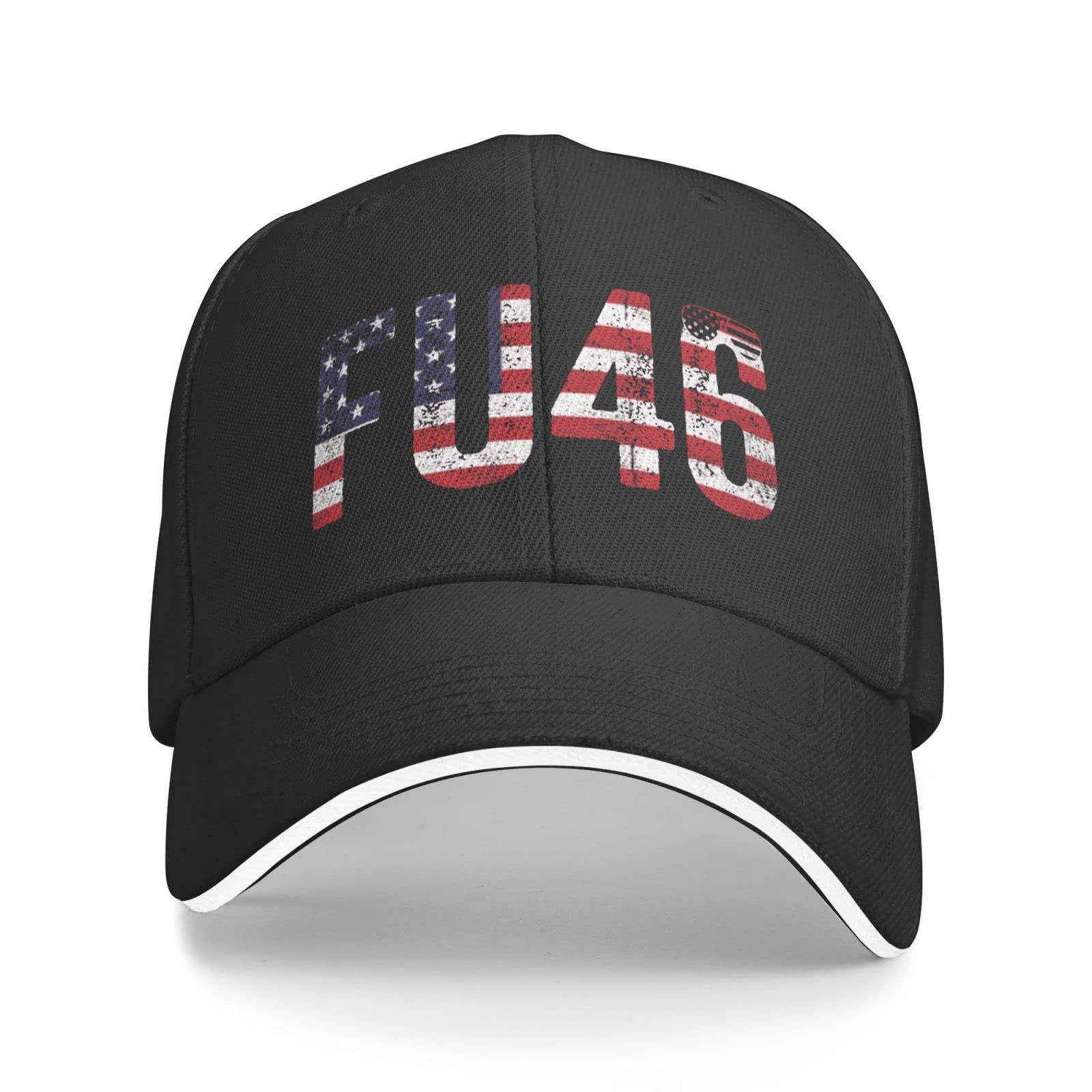 Pro Trump Baseball Cap - Adjustable Black Trucker Hat for Golf & Outdoor Activities - Anti Biden Political Statement - Custom Design for Sports, Rallies & Casual Wear