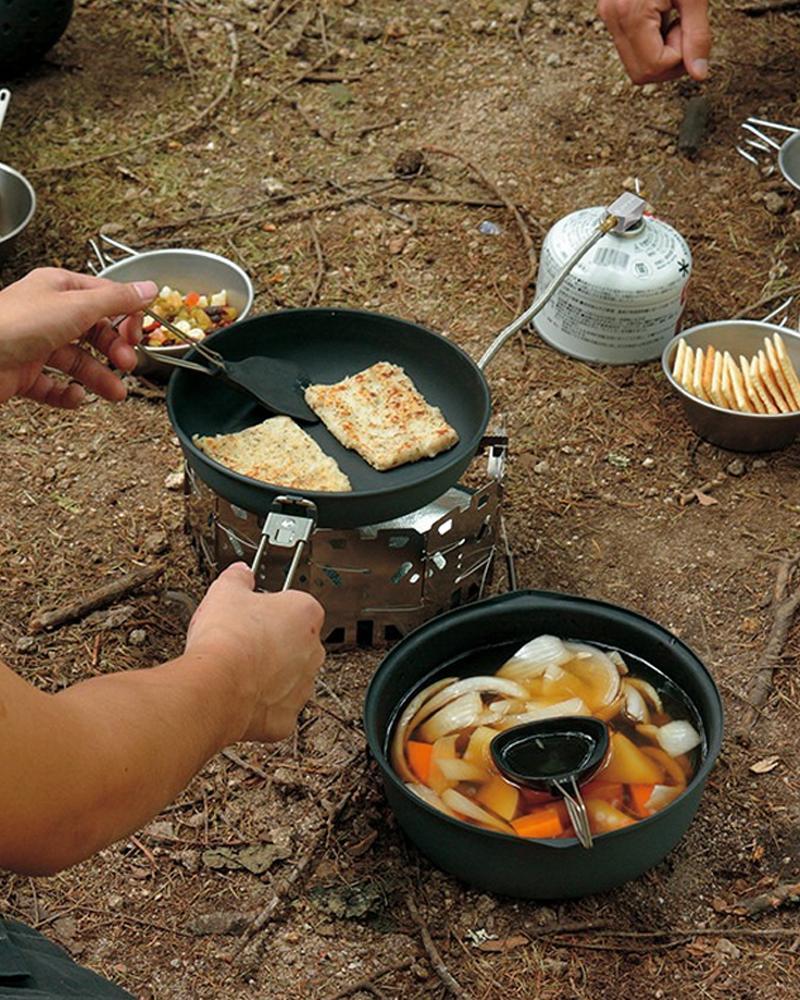 Collapsible Ladle for Cooking - Foldable Silicone Kitchen Spoon for Camping, Travel & Space Saving Storage - BPA-Free & Heat Resistant
