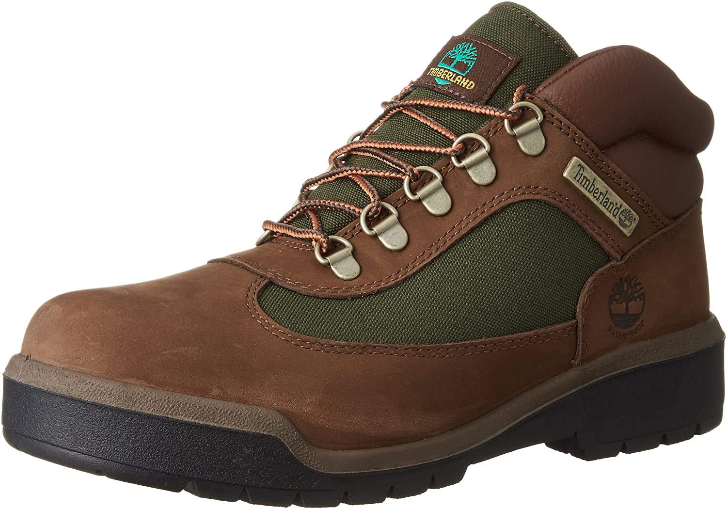 Timberland Men's Waterproof Leather Hiking Boots - Durable Outdoor Work & Winter Snow Boots for Hiking, Camping & Construction Work