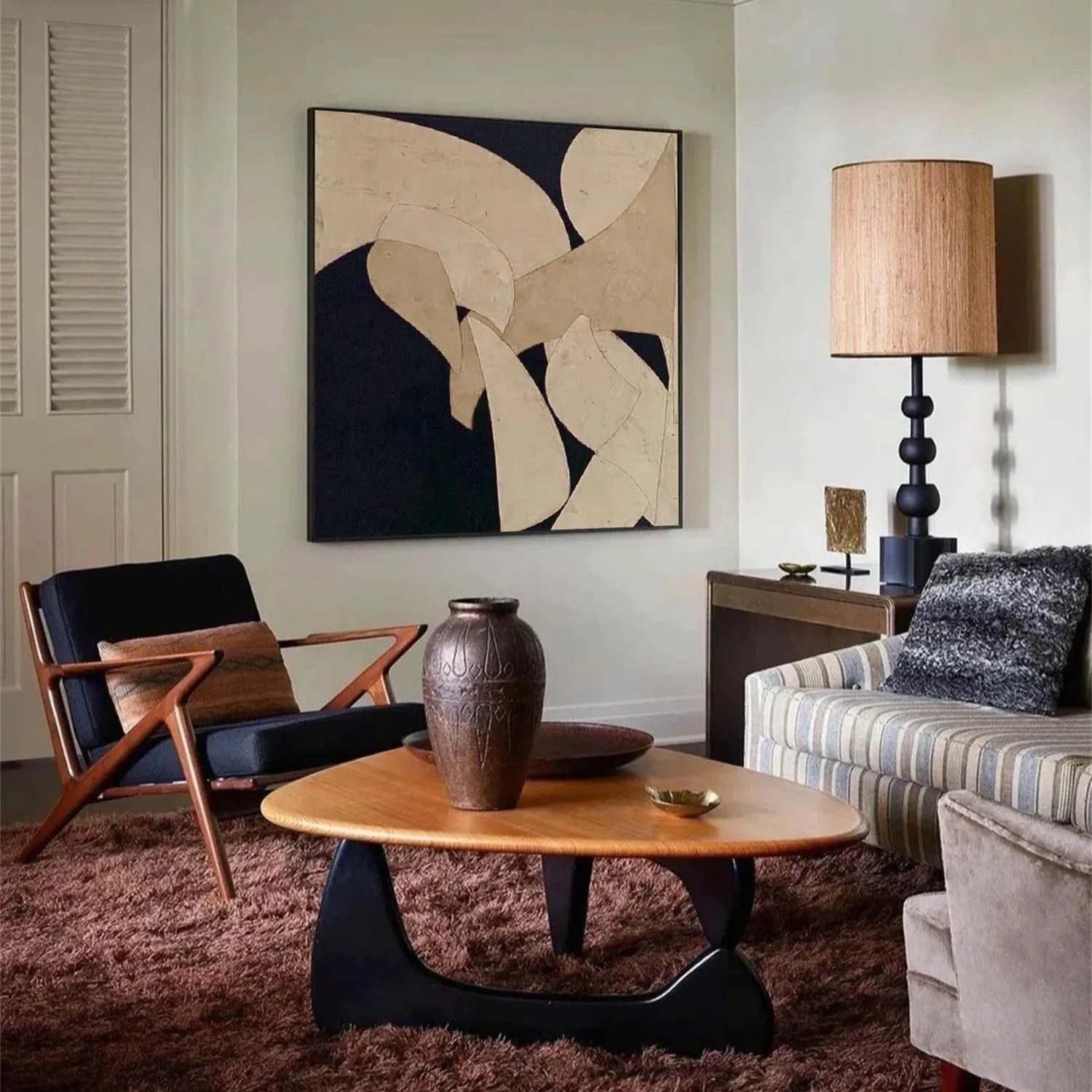 Abstract Tranquility Art Painting #WS149 - Modern Canvas Wall Art for Living Room, Bedroom & Office Decor