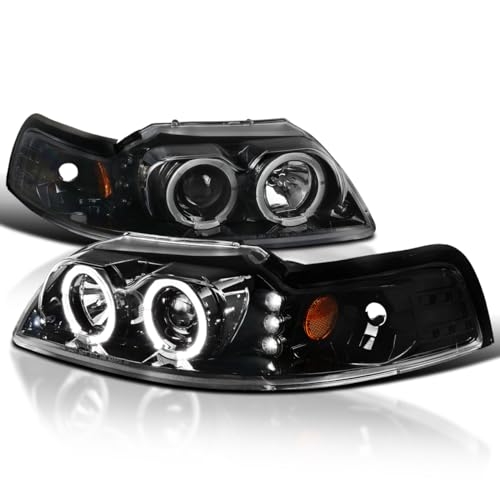 Jet Black Housing Clear Lens