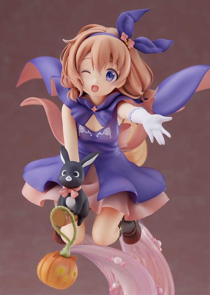 Plum The Order a Rabbit?: Cocoa (Halloween Fantasy Ver.) 1/7 Scale PVC Anime Figure - Perfect for Anime Collectors, Halloween Decor & Otaku Display