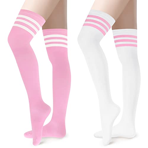 2 Pairs White/Pink, Pink/White