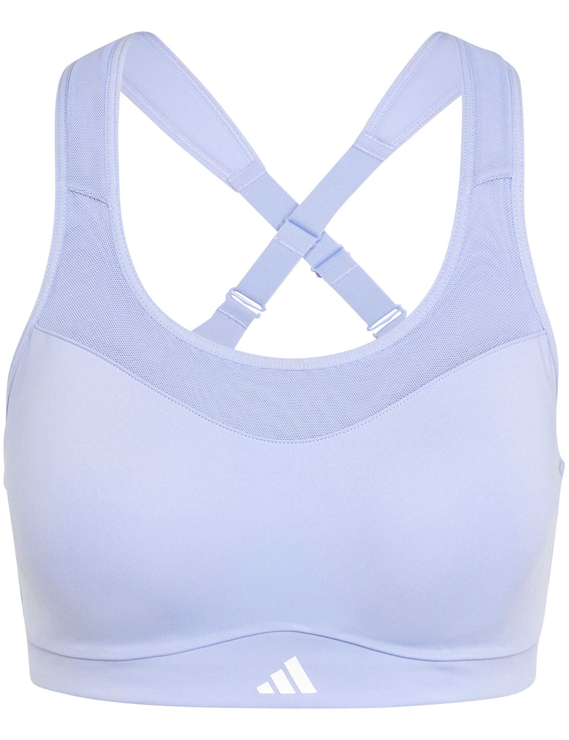TLRD Impact Training High Support Sports Bra - Blue Spark | Workout, Running, Yoga & Gym for Women