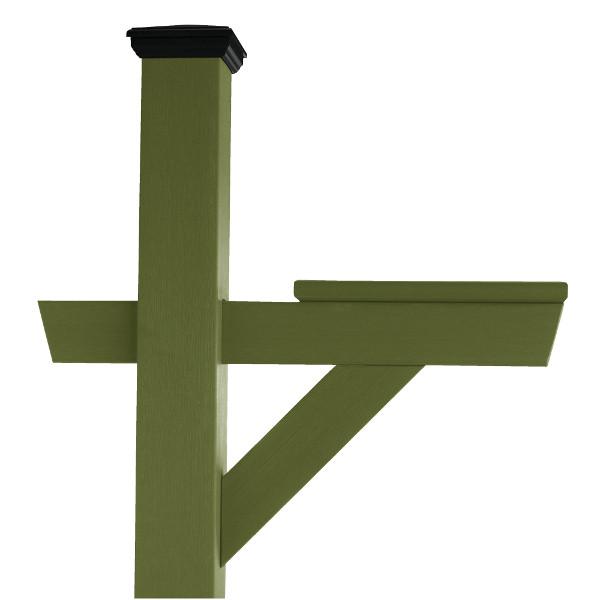 Durable Outdoor Hazleton Mailbox Post - Heavy Duty Steel Mailbox Stand with Anti-Rust Coating for Residential & Commercial Use - Perfect for Driveway, Garden, and Front Yard Installation