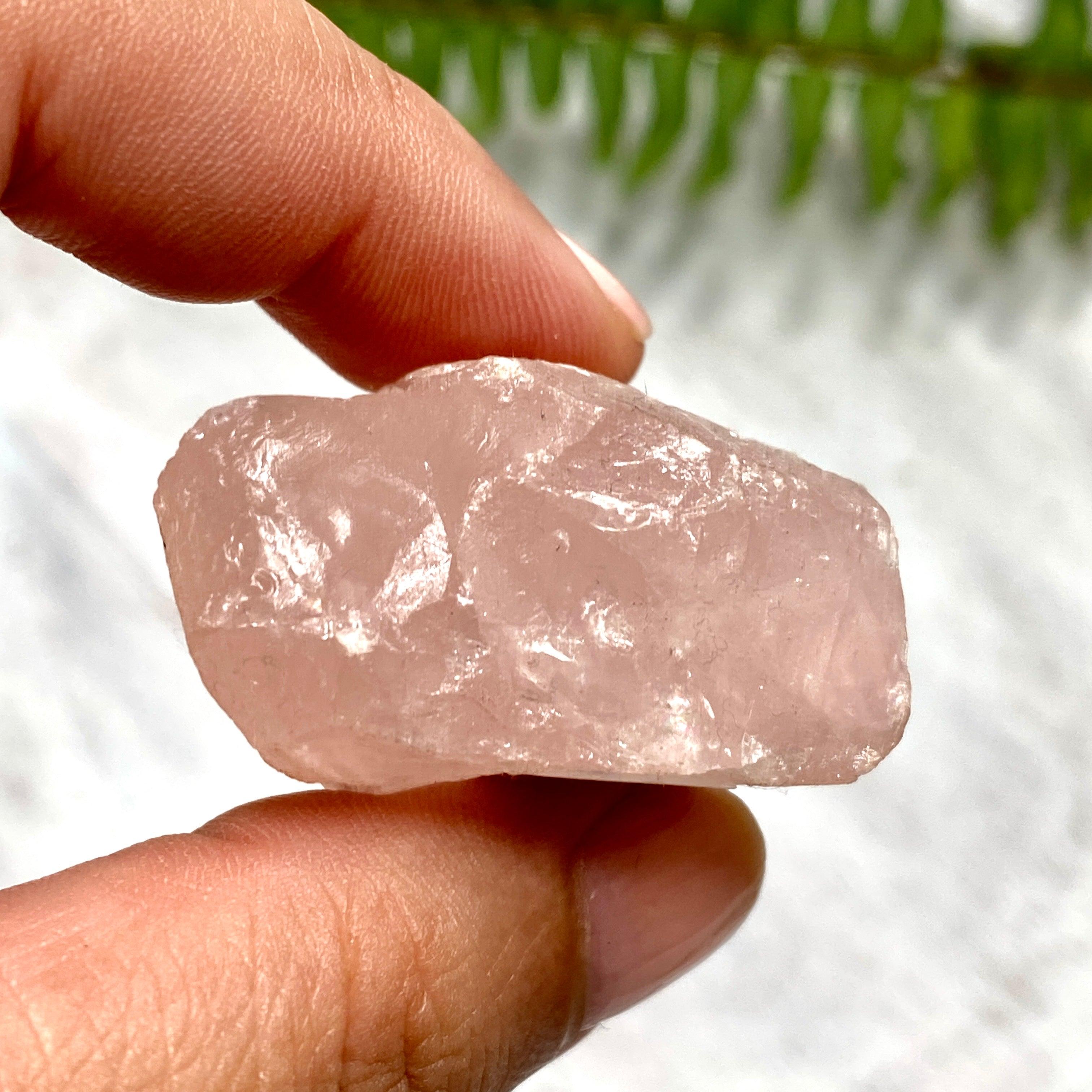 Natural Rose Quartz Raw Stone - Healing Crystal for Love, Positivity & Emotional Balance | Perfect for Meditation, Home Decor & Spiritual Gifts