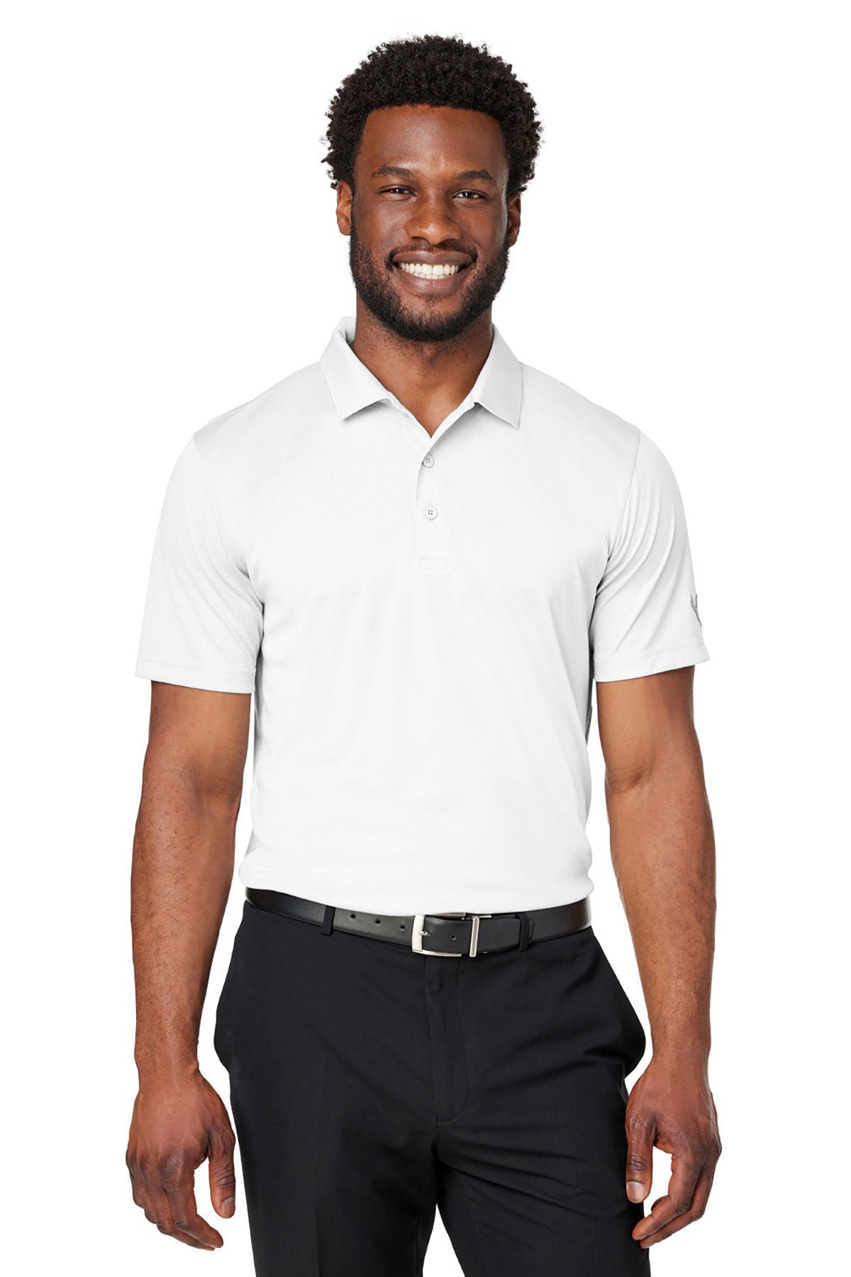 Custom Puma Men's Performance Golf Polo Shirt - Moisture Wicking & UV Protection - Bright White - Perfect for Golf Tournaments & Casual Wear