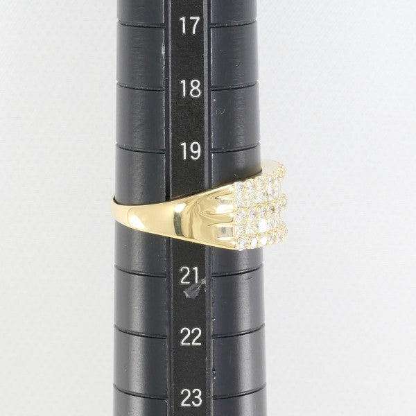 18K Yellow Gold Diamond Ring with Yellow Diamonds - Elegant Jewelry for Weddings, Anniversaries & Special Occasions