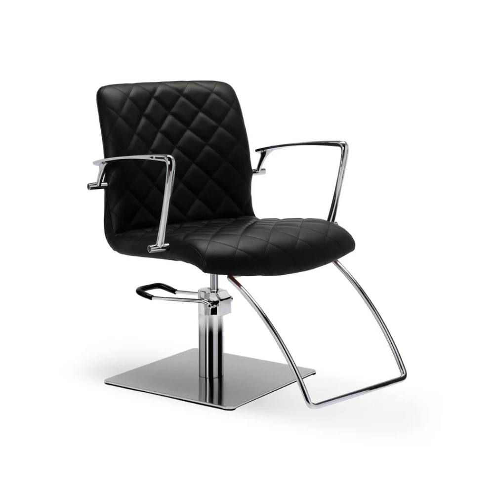 Lanvain SARA Styling Chair 259 - Professional Salon Chair for Hairdressers & Barbers - Adjustable Hydraulic Stylist Chair with Swivel Base - Perfect for Salons, Barber Shops & Home Use
