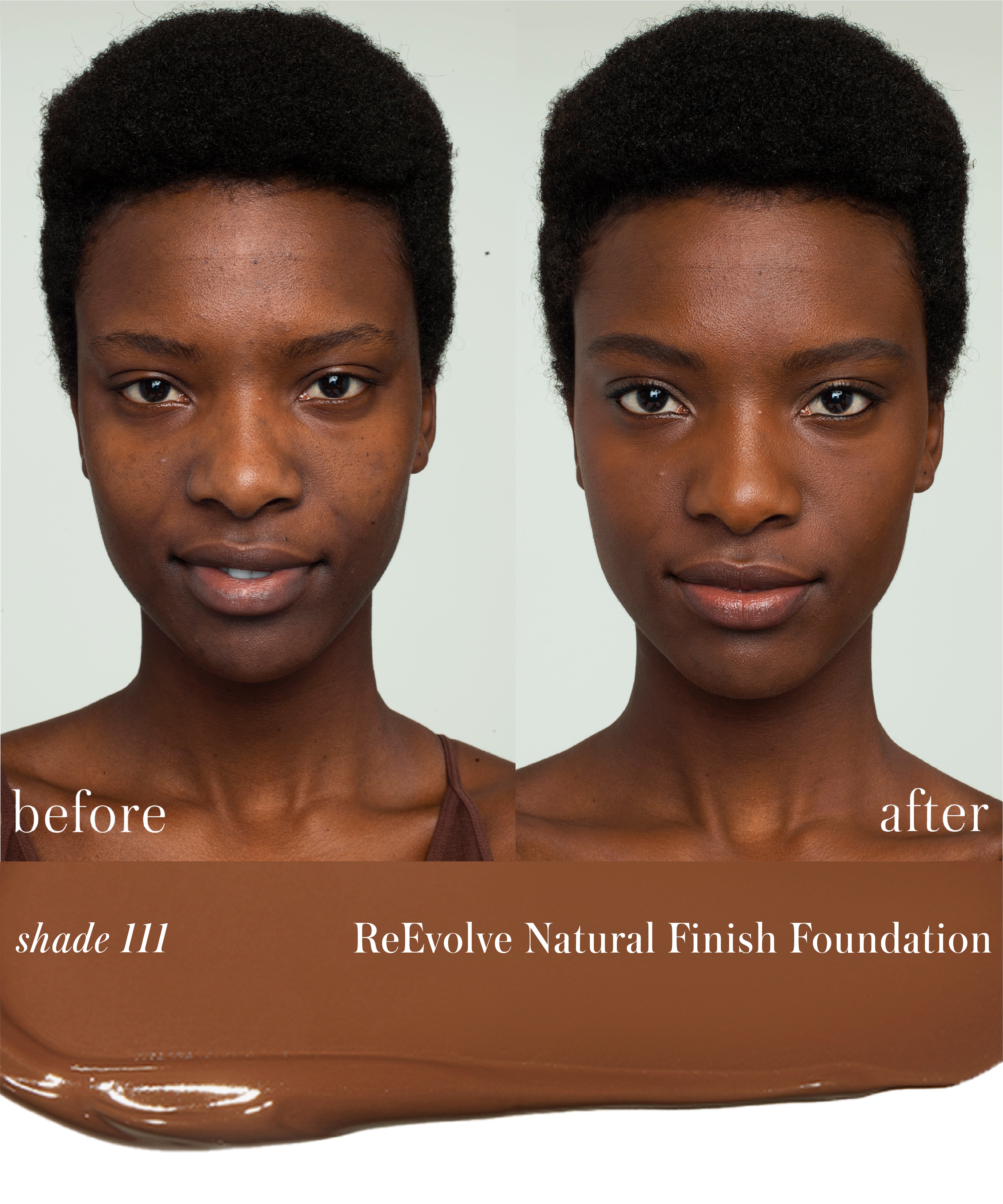 ReEvolve Natural Finish Liquid Foundation - Lightweight, Buildable Coverage for Flawless Skin | Perfect for Everyday Wear & Special Occasions