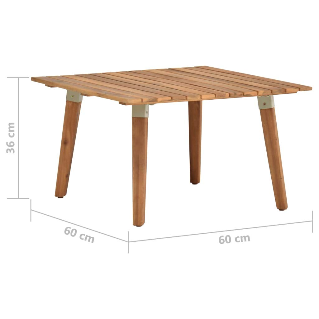 Outdoor Square Dining Table 23.6