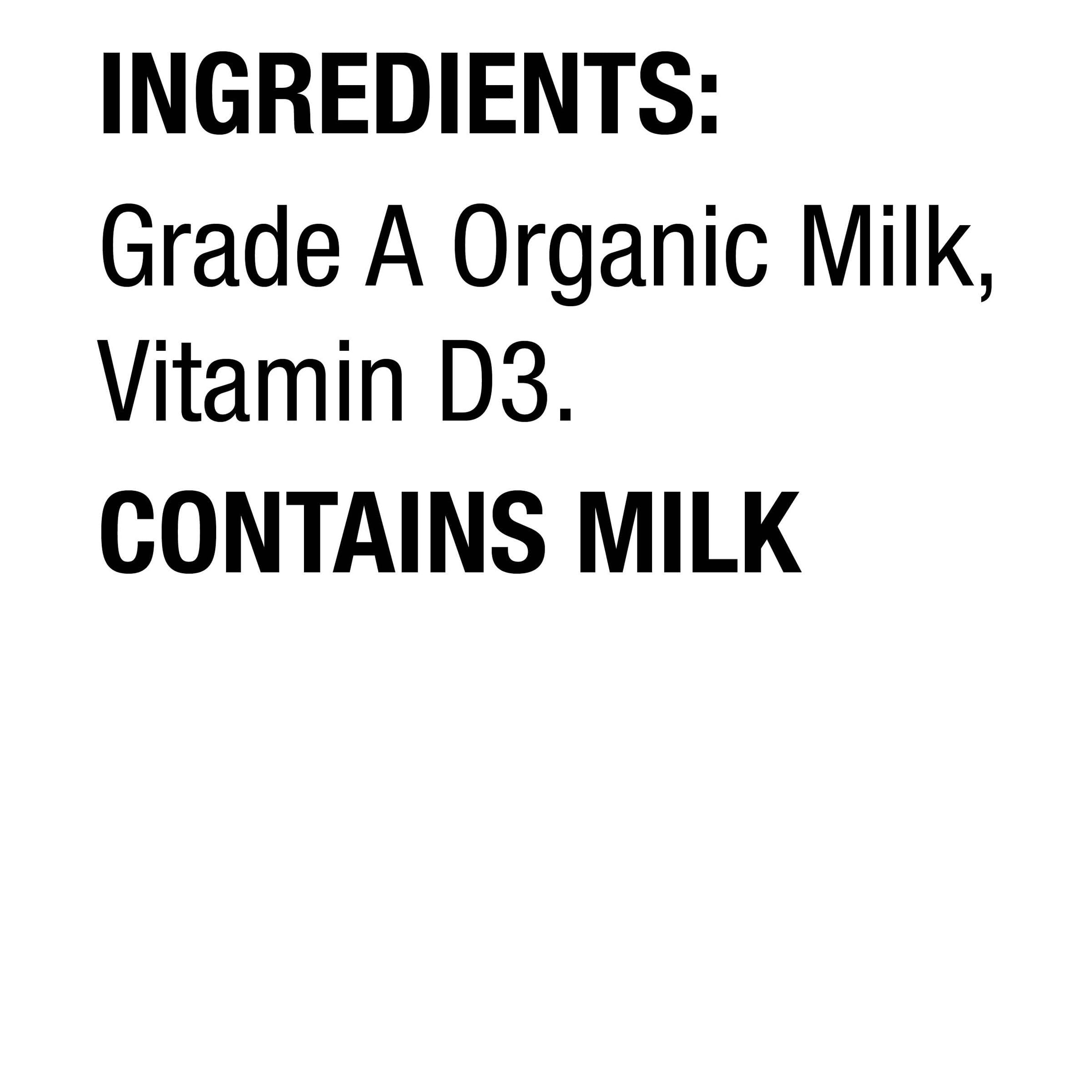 Horizon Organic Whole Milk 18-Pack, 8 fl oz Cartons - Perfect for School Lunches, Office Snacks & Healthy Family Breakfasts