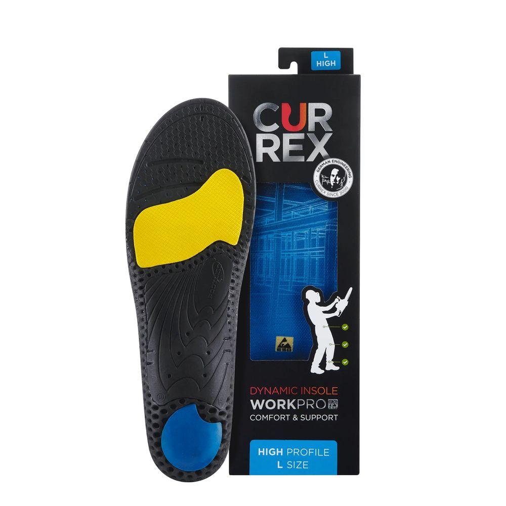 Currex WorkPro Insoles for Men & Women - Arch Support & Cushioning for All-Day Comfort - Ideal for Running, Walking & Standing Long Hours