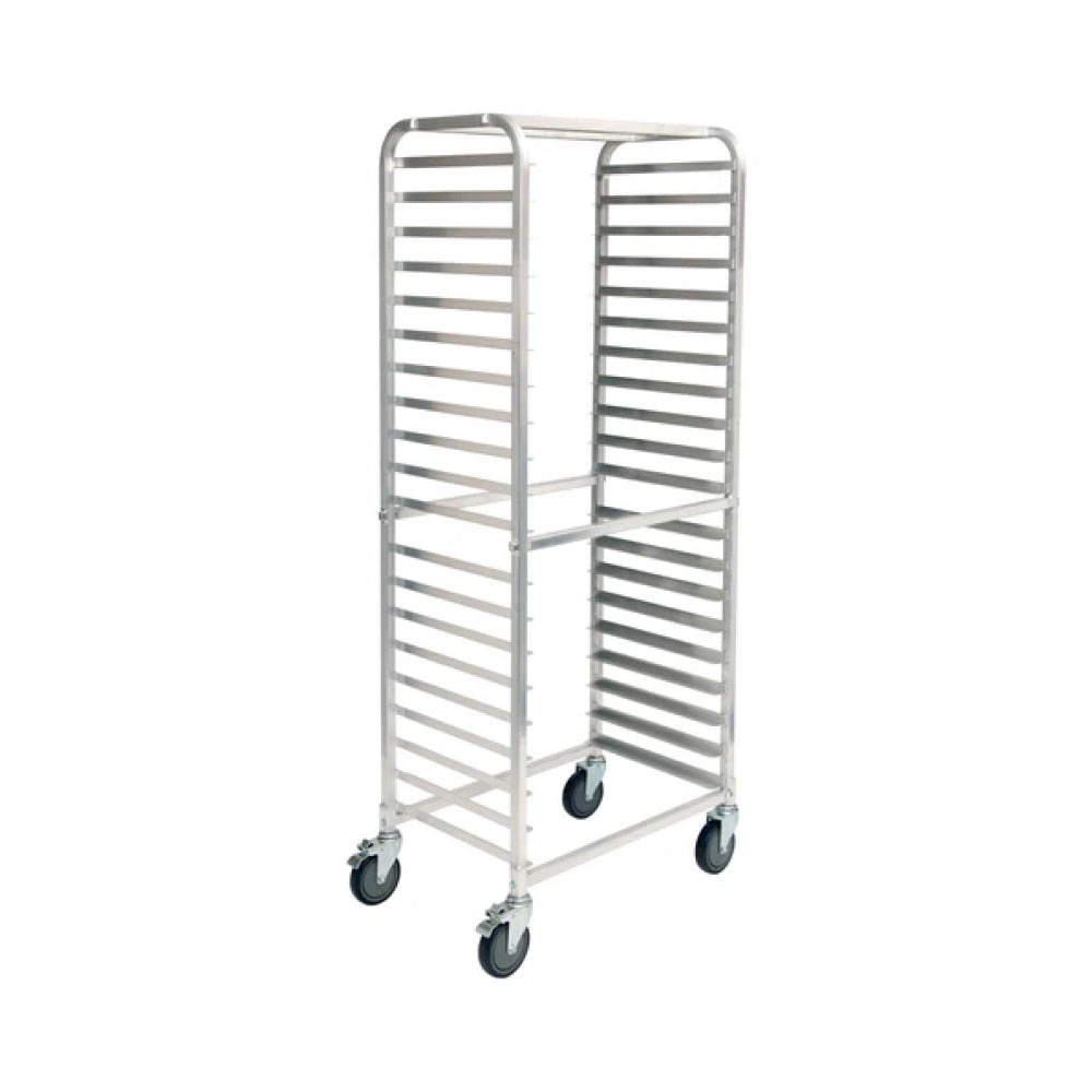 Winco ALRK 20-Tier Commercial Sheet Pan Rack - Heavy Duty Stainless Steel Baking Sheet Organizer for Restaurants, Bakeries & Kitchens - Perfect for Organizing Baking Trays, Cookie Sheets & Pans