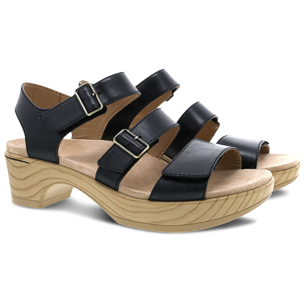 Malena Buckle Sandal Women's Casual Strappy Comfortable Walking Shoes - Perfect for Summer Outings, Beach Trips, and Everyday Wear