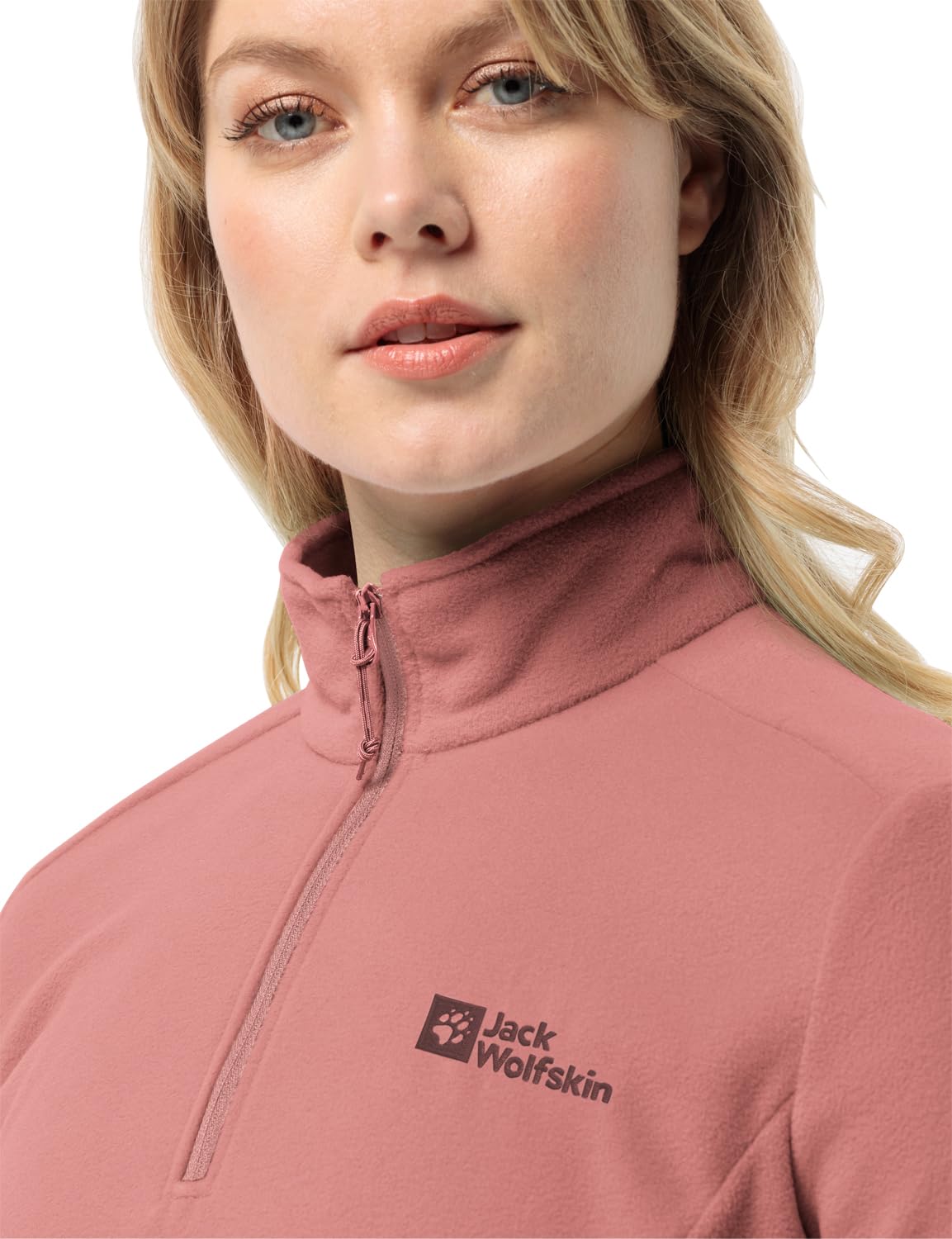 Jack Wolfskin Women's Taunus Hz W Pullover - Lightweight Fleece Sweater for Hiking, Camping & Outdoor Adventures