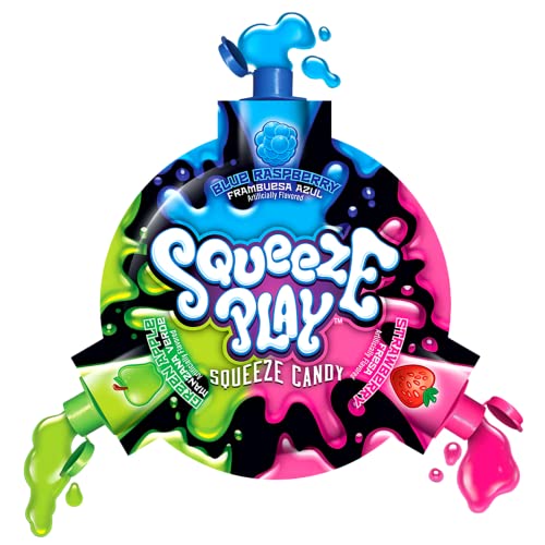 Foreign Candy Squeeze Play Squeeze Candy 1ct - Fun & Tasty Squeeze Tube Candy for Kids, Parties & Snacks