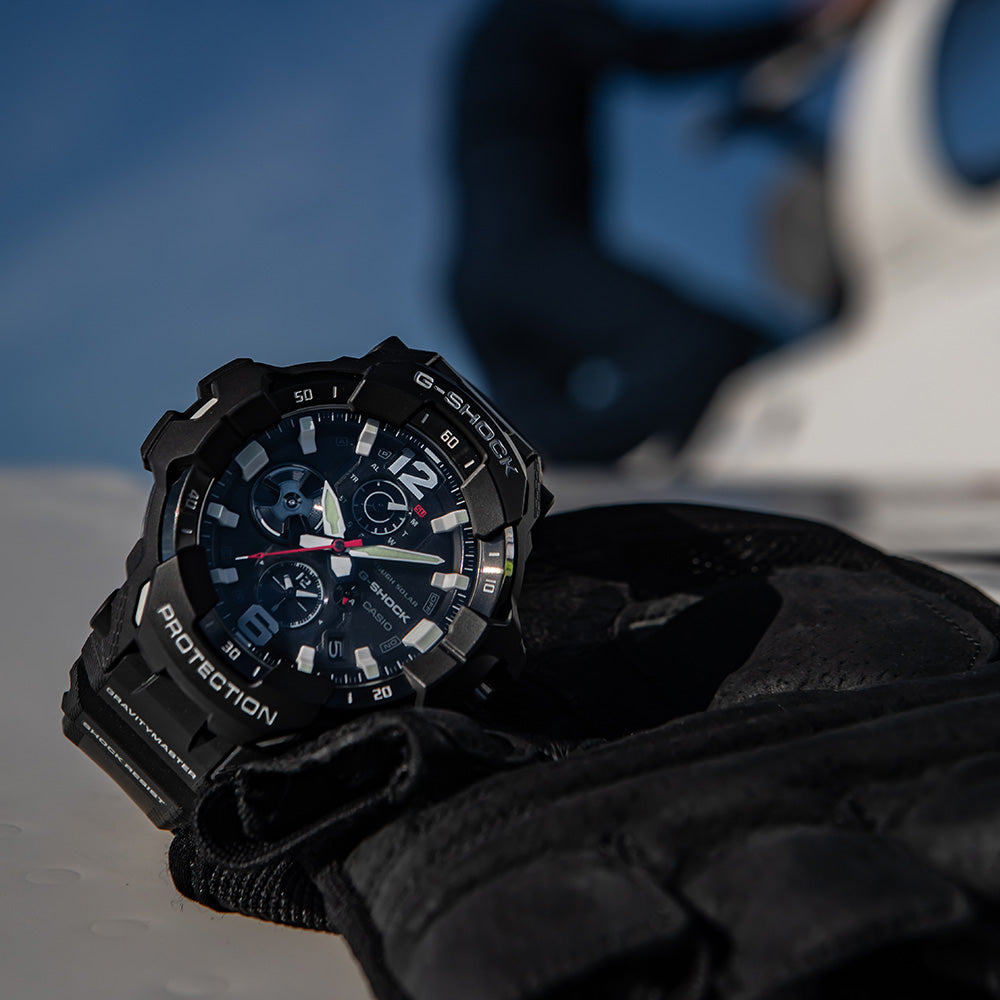 Casio G-Shock Gravity Master GRB300-1A Digital Sport Watch - Durable Military Timepiece for Outdoor Adventures & Extreme Sports