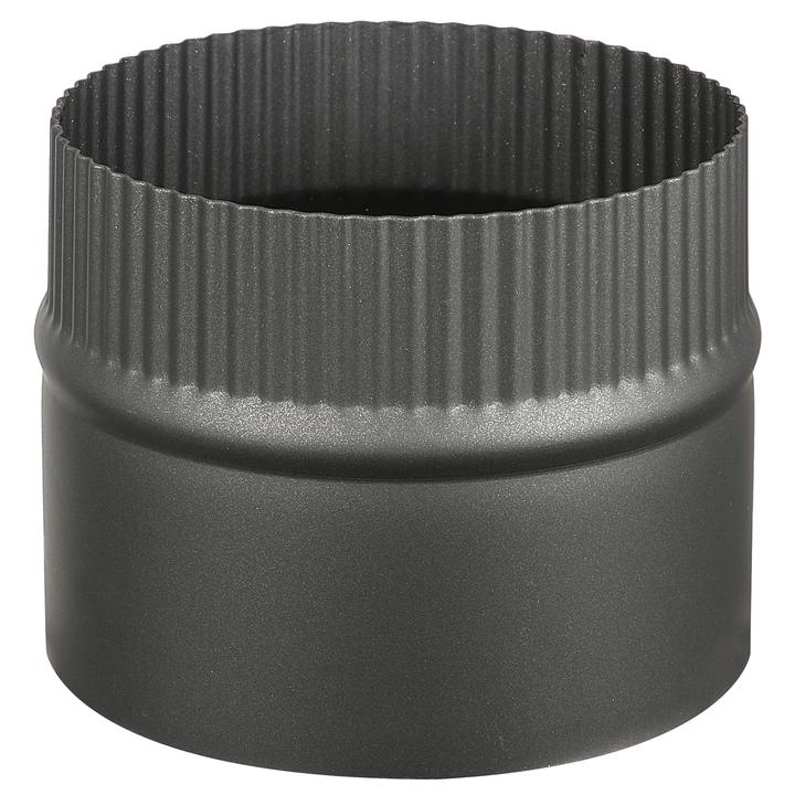 AllFuelHST Stove Adapter for 6-Inch Diameter Single Wall Black Stove Pipe - Compatible with Wood Burning Stoves, Fireplaces & Outdoor Heating - Perfect for Home, Cabin & Camping Use