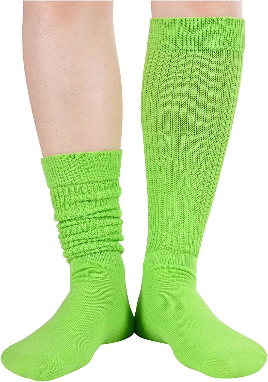 Zmart Women's Slouchy Knee High Socks - 4-5 Pairs Soft Comfortable Socks for Casual Wear, Outfits & Lounge