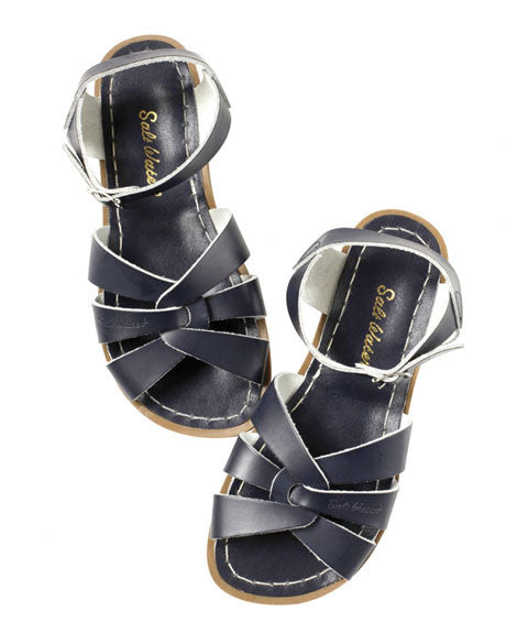 Saltwater Original Navy Sandals for Men & Women – Comfortable Beach & Outdoor Walking Sandals for Summer Vacation, Poolside, and Casual Wear