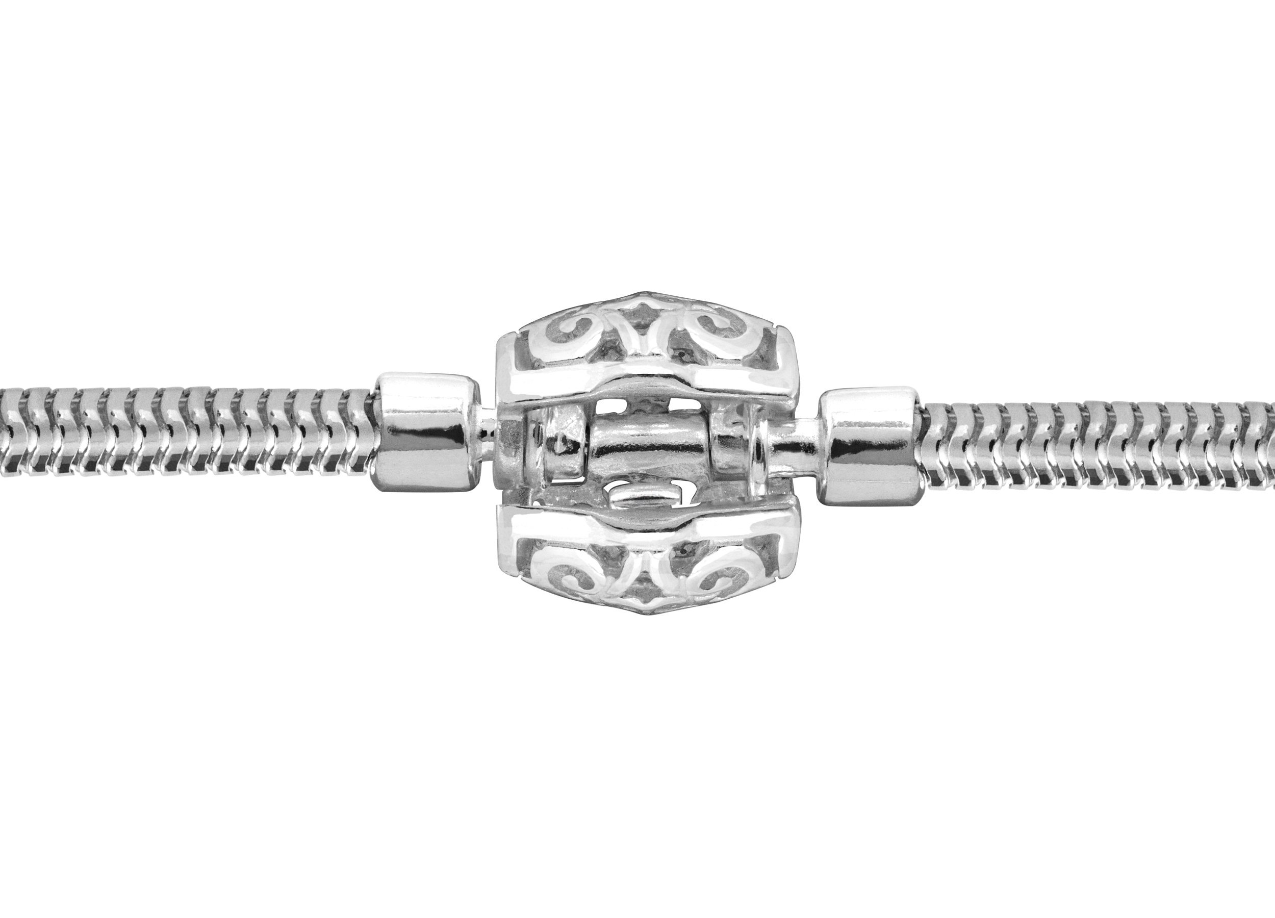 Honolulu Jewelry Company Sterling Silver Charm Chain Necklace or Bracelet - Dainty Adjustable Jewelry for Women, Perfect for Layering & Everyday Wear