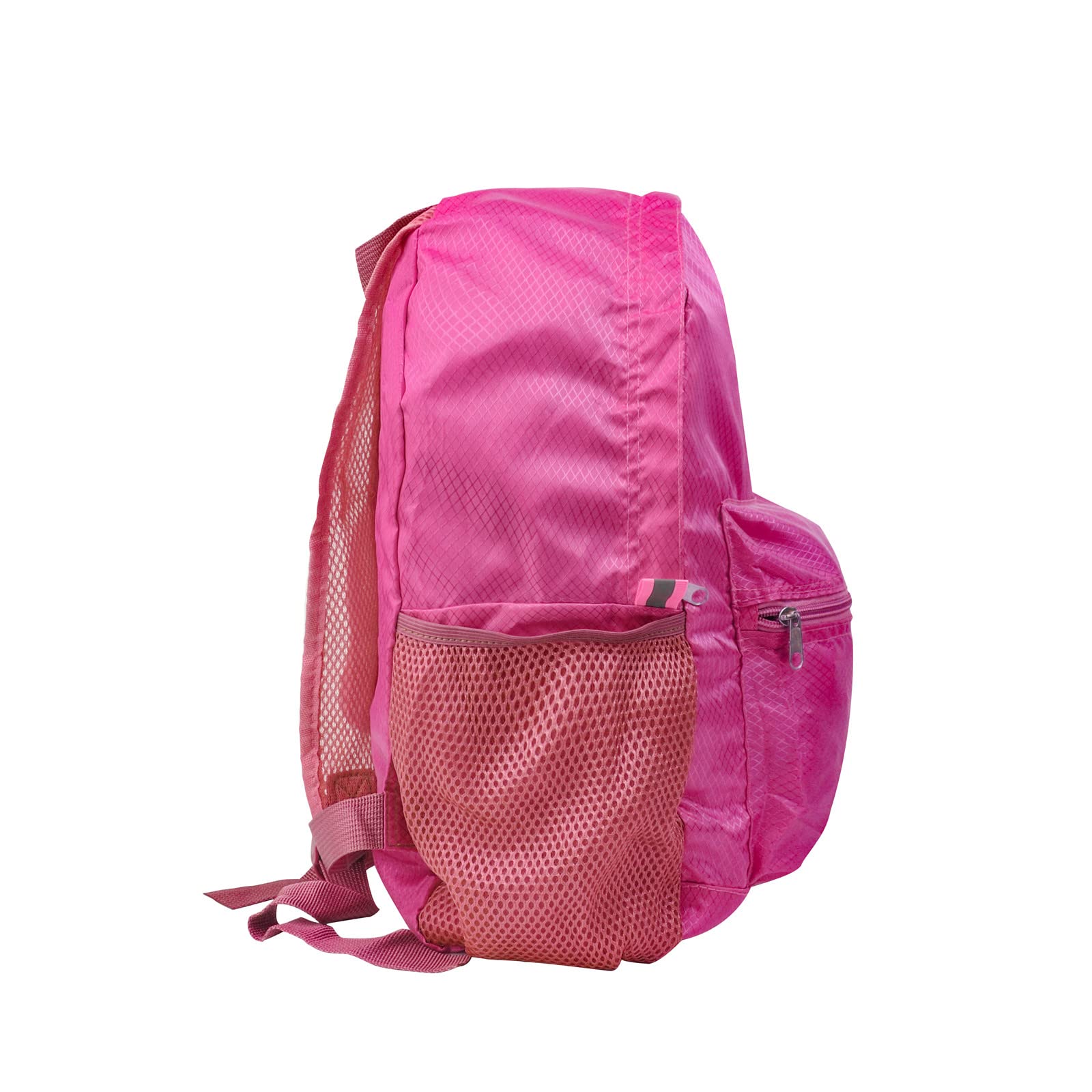 25L Ultra Lightweight Water Resistant Foldable Backpack - Durable Packable Daypack for Camping, Hiking, Travel - Perfect for Men & Women (Pink) | Ideal for Outdoor Adventures, Commuting & Daily Use