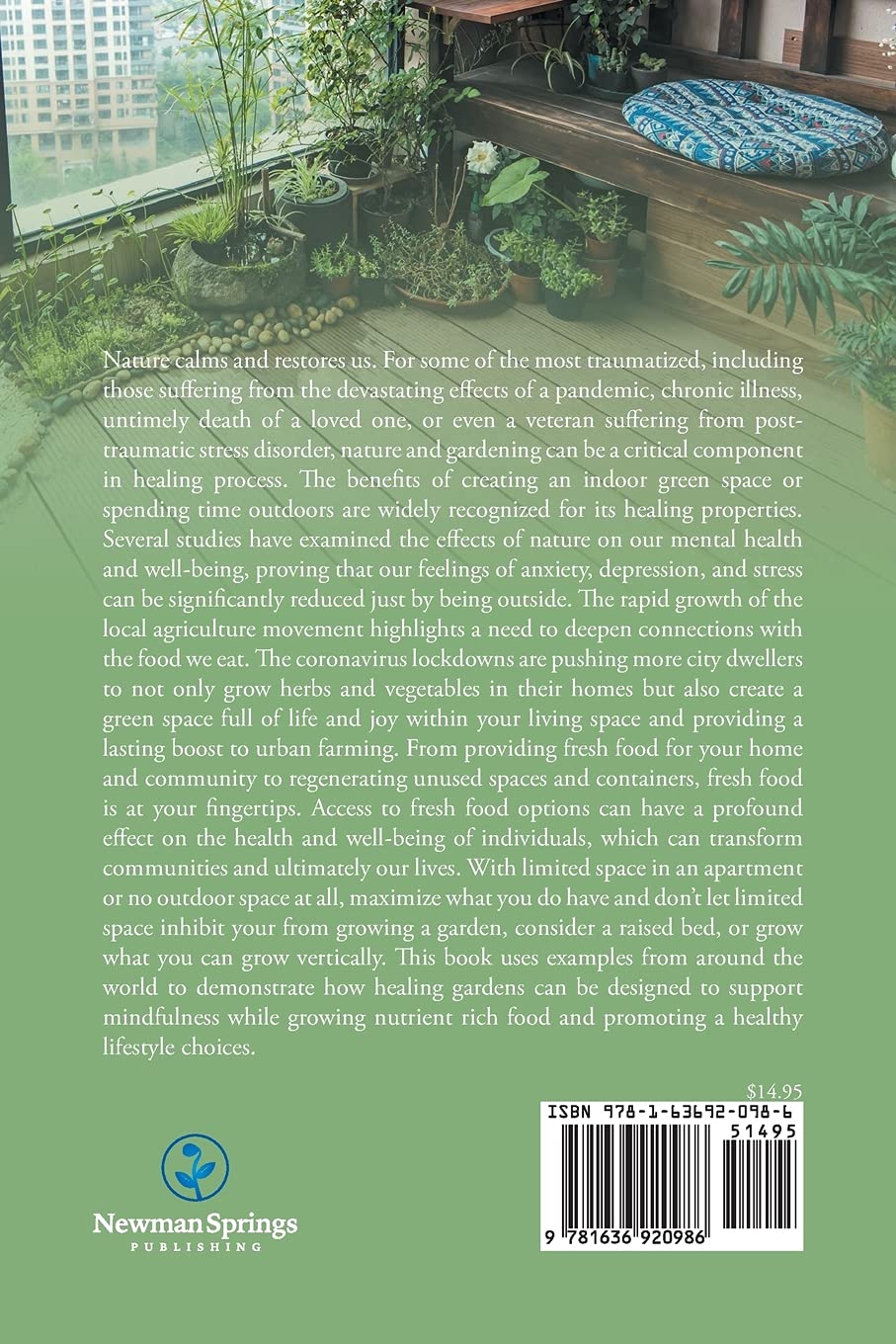 Organic Herb Gardening Kit for Urban Living - Grow Fresh Healing Herbs at Home | Perfect for Apartment Balconies, Kitchen Windowsills & Small Spaces