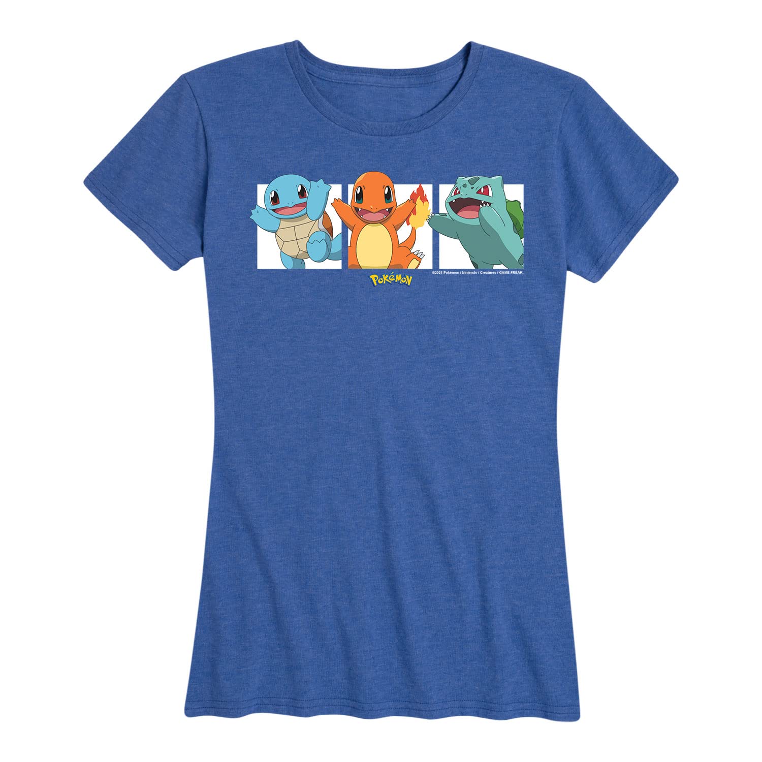 Women's Pokémon Graphic T-Shirt - Short Sleeve Cotton Tee for Casual Wear & Anime Fans | Perfect for Cosplay, Gaming & Everyday Outfits